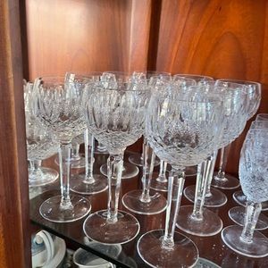 Waterford Colleen Set of 5 Hock Wine Glasses